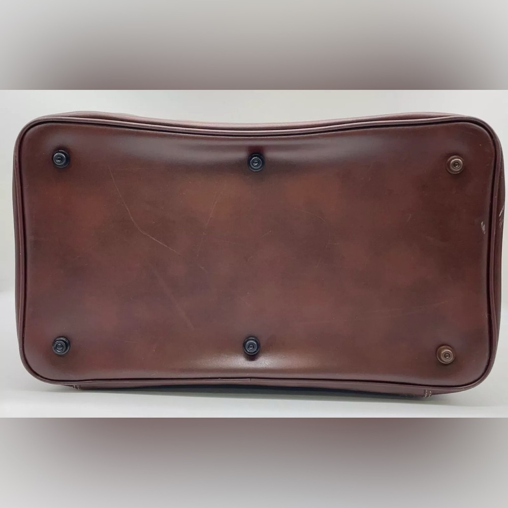 Authentic Burberry Nova check Leather and PVC Horse Shadow Boston bag/travel bag - Picture 15 of 15